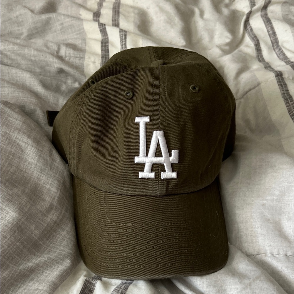 🔥Olive Green LA Baseball Cap Strapback 47